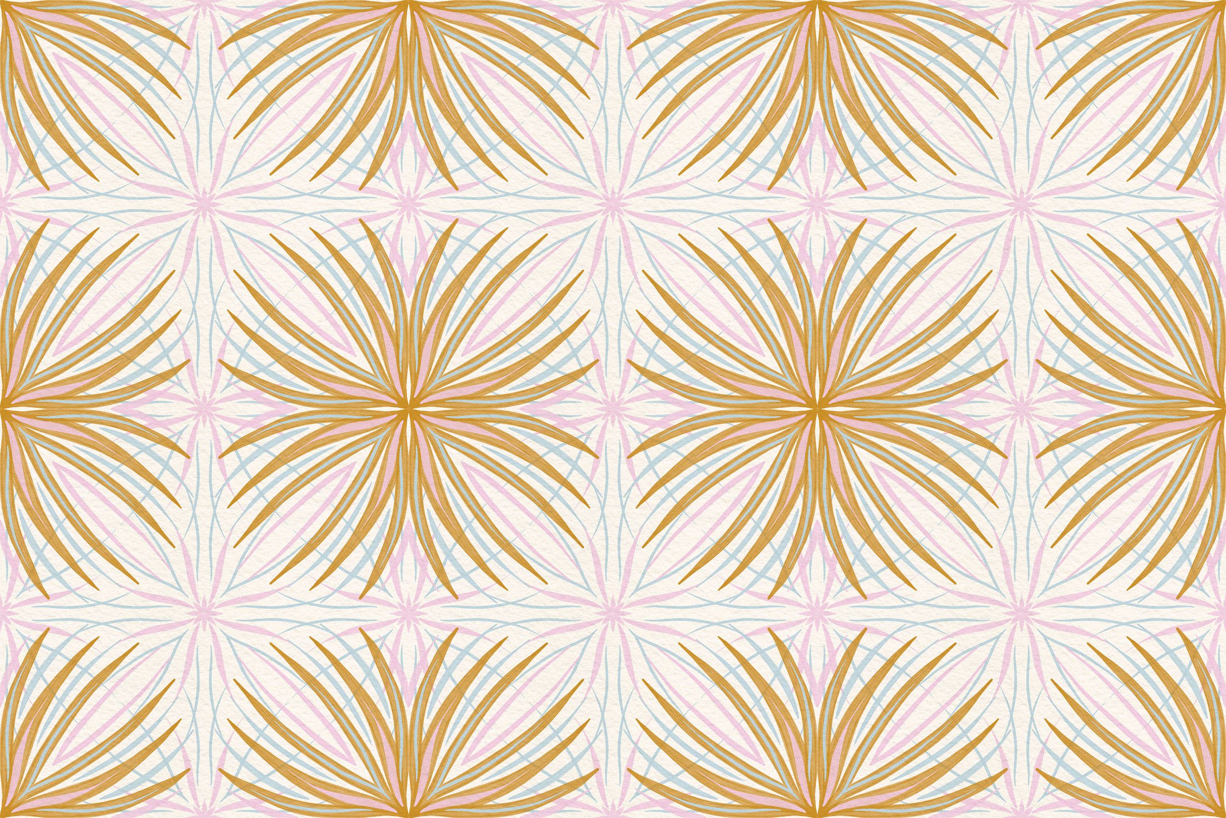 Rose Gold Tile Pattern